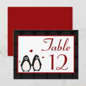 Numéro de la carte Penguin Love Couple Mate pour L (Devant / Derrière)