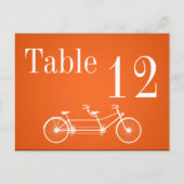 Numéro de la carte Whimsical Orang Automne Double (Devant)