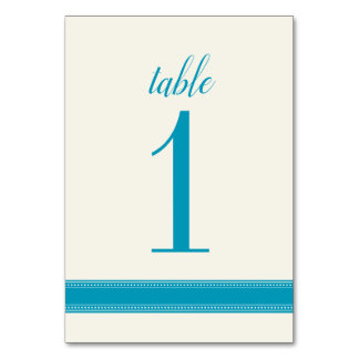 Numéro de la table Aqua, Caroline Panneau de la ta