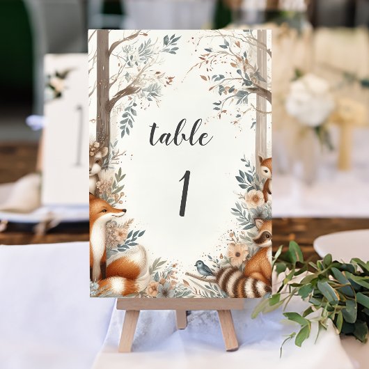 Numéro de la table d'enchantement Woodland