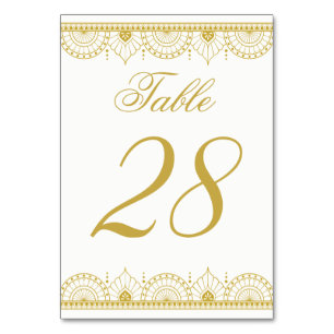 Numéro de la table indienne Patten   Couleur modif