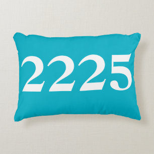 Numéro de maison Coussin décoratif