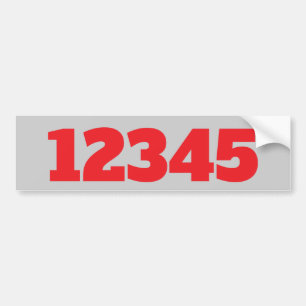 Numéro de maison Sticker modifier le texte