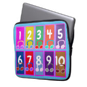 Numéro de mathématiques précoce 1 à 10 sac électro (devant gauche)