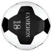 Numéro de nom d'athlète simple personnalisé (Tourné)