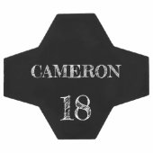 Numéro de nom d'athlète simple personnalisé (Plat)