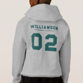 Numéro de nom du club de l'équipe de terrain et de (Dos)