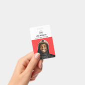 Numéro de pompier Photo Simple Logo Badge (Manuel / portable)