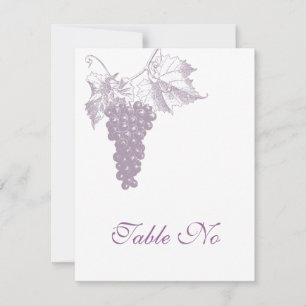 Numéro de table