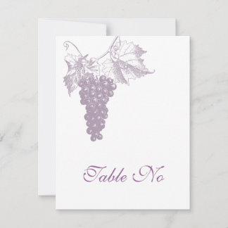 Numéro de table