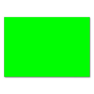 Numéro De Table #00FF00 Code hexadécimal Couleur Web Vert néon