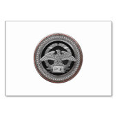 Numéro De Table [100] Aigle impérial romain d'argent sur Médaillon (Dos)