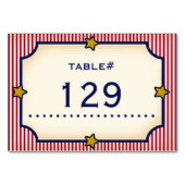 Numéro De Table 1904 Bully Pulpit (Collection de Mariages) (Dos)
