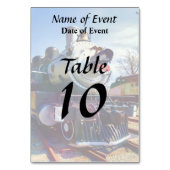 Numéro De Table 385 Locomotive à vapeur (Dos)