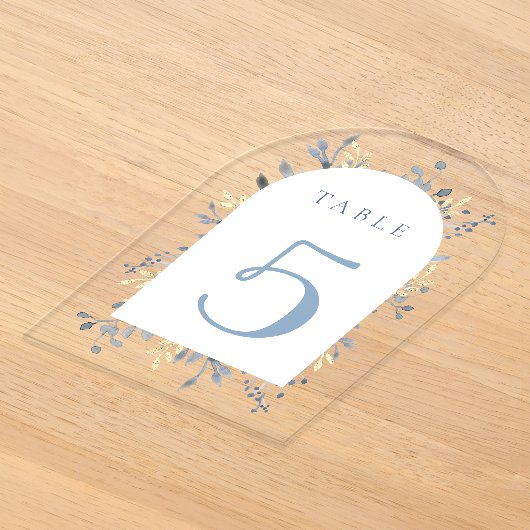 numéro de table 5 (Poser)