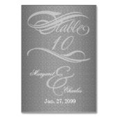 Numéro De Table 60e anniversaire du diamant (Dos)