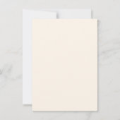 Numéro de table à arc écriture fantaisiste (Dos)