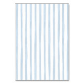 Numéro de table À bientôt en mer bleu gribouillé à (Dos)