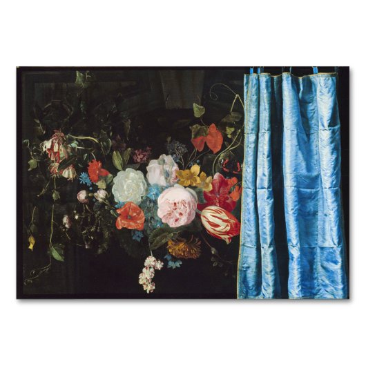 Numéro De Table Adriaen Van Der Spelt - Vie Toujours Avec Fleur (Devant)