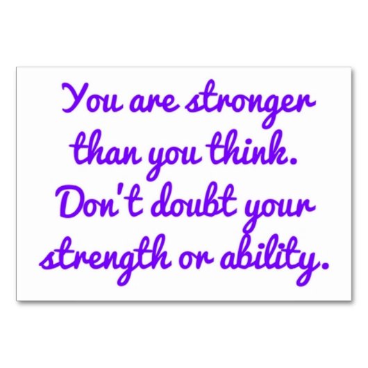 Numéro De Table Affirmation du fournisseur de soins (Devant)