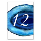 Numéro de table Agate Bleu (Par défaut)