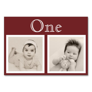 Numéro De Table Age de la mariée Couleur personnalisée Numéro de t