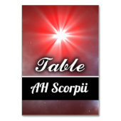 Numéro De Table AH Scorpii (Par défaut)