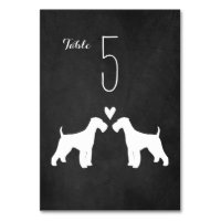 Airedale Terrier Chien Silhouettes Réception de ma