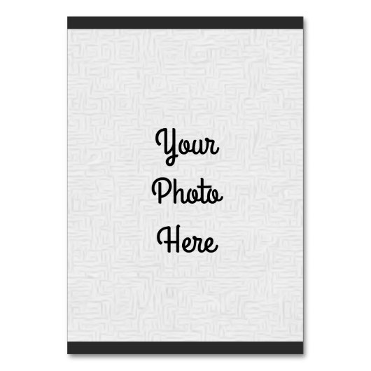 Numéro De Table Ajouter votre photo/design - Numéro de tableau (Par défaut)