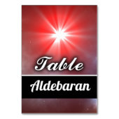 Numéro De Table Aldebaran (Par défaut)