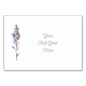 Numéro De Table Allocation de sièges floraux délicats (Devant)