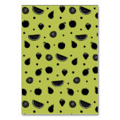 Numéro De Table Amusante Pun de Fruit Pear Classroom Valentine Car (Dos)