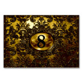 Numéro De Table Anabella Dusk II Élégant unique (Dos)