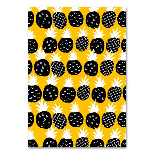 Numéro De Table Ananas noir (Par défaut)