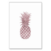 Numéro De Table Ananas rose (Dos)