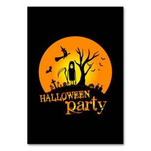 Numéro De Table Anniversaire de la fête d'Halloween