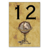 Numéro De Table Antique Globe, BG déprimé Numéro de tableau (Par défaut)