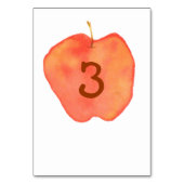 Numéro De Table Apple (Dos)