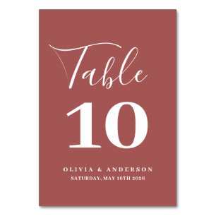 Numéro De Table Aquarelle de Protea autochtone Boho floral Botaniq