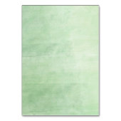 Numéro De Table Aquarelle Mint Breeze (Dos)