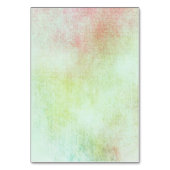 Numéro De Table Aquarelle Peinte Florale Tenté (Dos)