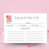Numéro De Table Aquarelle rose Baby shower Cupcake Recette