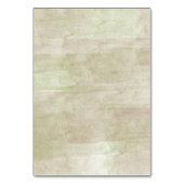 Numéro De Table Aquarelle verte or (Dos)