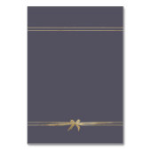 Numéro De Table Arc d'or Olives & citrons (Dos)