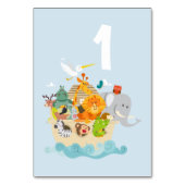 Numéro De Table Arche de Noé - animaux (Par défaut)