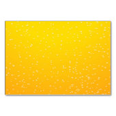 Numéro De Table Arrière-plan de bière Lager avec de minuscules bul (Devant)