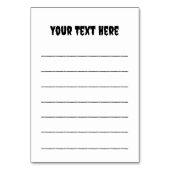 Numéro De Table Baby Ghosts Éffrayant mignon Halloween humeur (Dos)