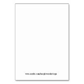 Numéro De Table Balise cadeau Jumbo Snowman Sleighing Chalkboard S (Dos)