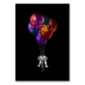 Numéro De Table Ballon à confettis (Dos)