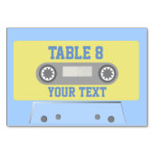 Numéro De Table Bande Cassette (Dos)